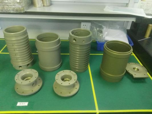 Hard Anodizing CNC Motor Kit Centrifugal Pump Component 0.02mm Flatness