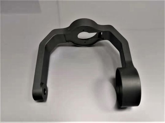 Black Anodizing Aeronautical Parts Sand Blast Camera Rotary Bracket SUS303