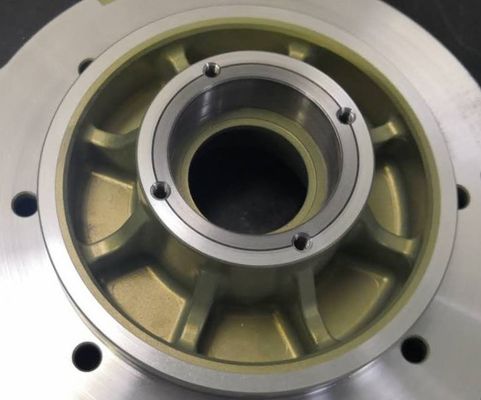 Aluminum Cnc Machine Automotive Parts Engineering Service Motor Rear Cover