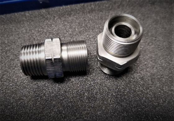 Air Brake Custom Cnc Parts Male Thread Adapter Male Connector Pipe Fittings