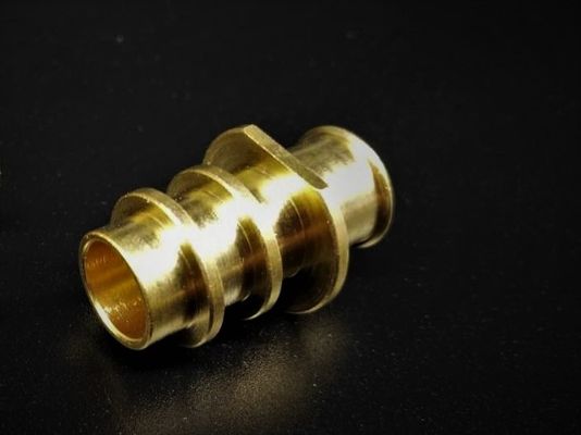 Brass Prototype Cnc Machining Brass Metal Connector For Air Tool Parts