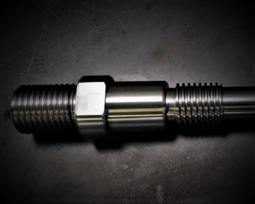 High Stainless Steel Turned Parts Five Axis Linkage Slender Major Axis Printer Shaft