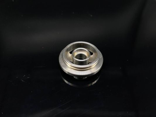 Silver Anodised Production Turned Parts Aluminum Plate Cnc Lathe Machine Parts