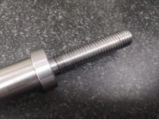 Ball Screw Worm CNC Lathe Parts , Multi Axis Machining Medical Parts 0.5mm Thickness